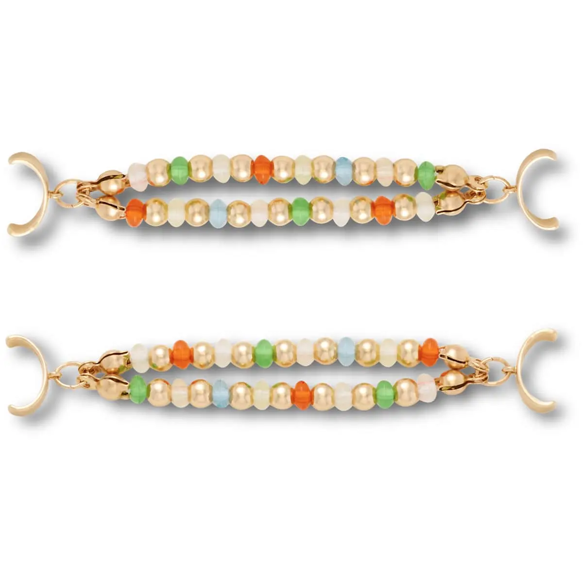 Crocs Jibbitz Sandal Chains 2-Pack, Cute Jewelry-Inspired Chains to Personalize Sandals Crocs Jibbitz Sandal Chains 2-Pack, Cute Jewelry-Inspired Chains to Personalize Sandals