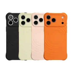 Phone case for iPhone 17 16 15 14 13 Max Plus Pro Magnetic Mobile Phone Case with MagSafe, Four-Corner Shockproof Phone Case, Anti-Fall, Non-Yellowing, Wireless Casing Protector Cover, Shockproof Drop, Protection Durable iPhone case.JN16