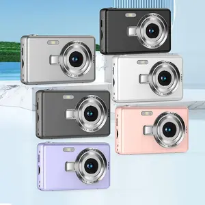 Digital Camera, Auto Focus 1080P Face Detection, 2.4-inch 16X Zoom Rechargeable Battery Pocket Cinema Digital Compact Video Cameras