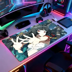 Zenless Zone Zero Hoshimi Miyabi Mouse Pad Mousepad Large Gaming LockEdge Thickened Computer Keyboard Table Desk Mat