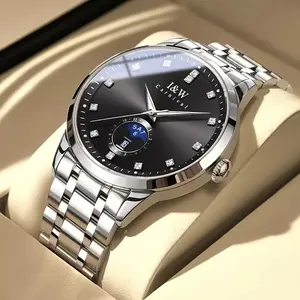 [Carnival IW Series Mechanical Watch] Carnival IW Series Men's Automatic Watch - 316L Stainless Steel Waterproof Wristwatch with Sapphire Mirror - Festival Gift