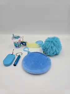 Boba kids safety keychain set