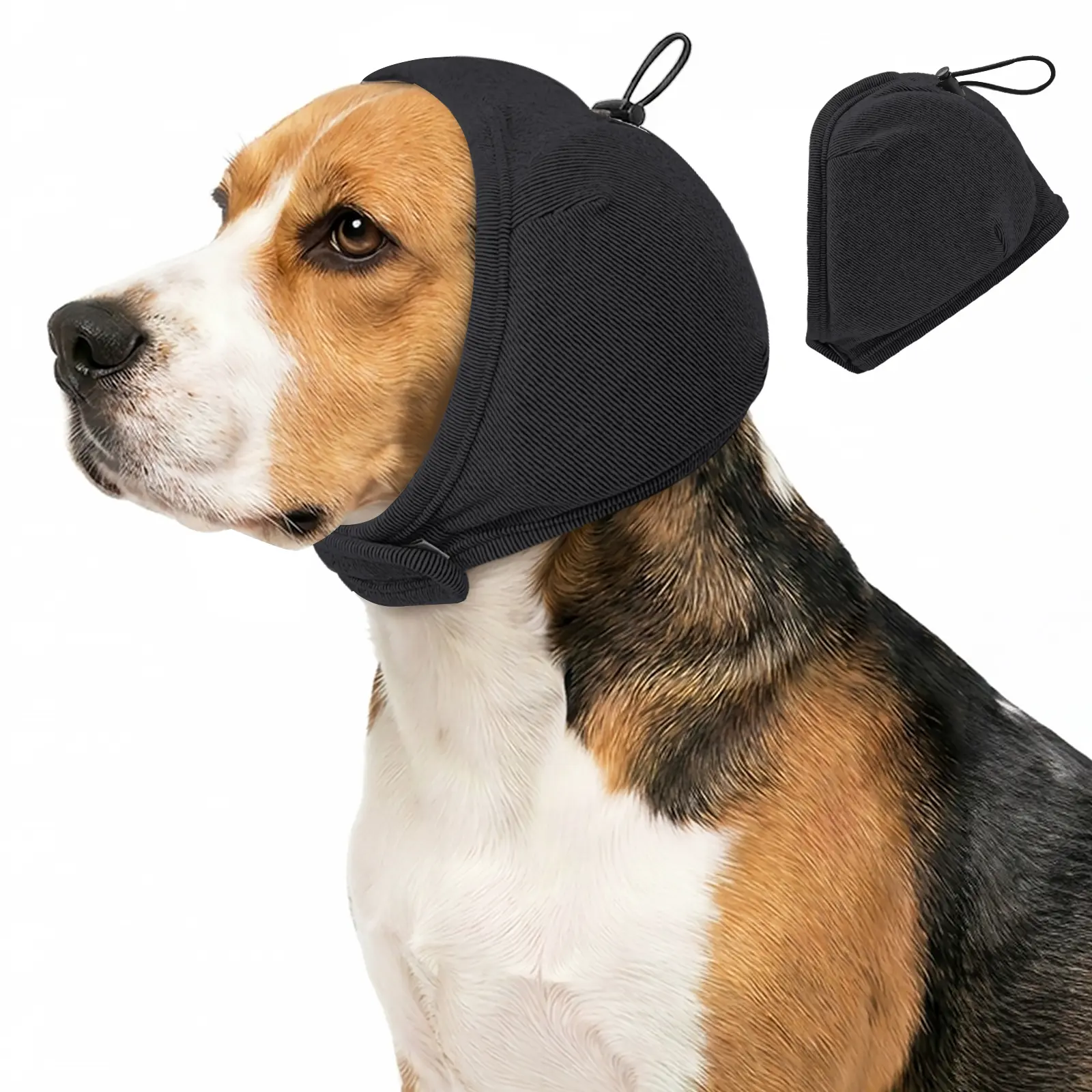 Colourdog Quiet Ears for Dogs & Calming Dog Snood - Reusable, Adjustable Anxiety Relief for Files, Grooming, Thunderstorm & Fireworks