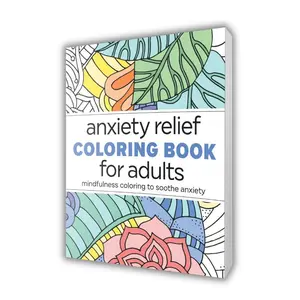 Anxiety Relief Coloring Book for Adults – Mindfulness Coloring Pages for Stress & Relaxation
