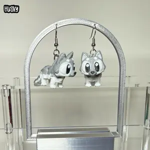 3D Printed Dog Earrings