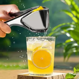 Lemon Squeezer, Stainless Steel Lemon Juicer, Manual Juicer for Lemon Citrus Lime Orange, Handheld citrus Squeezer