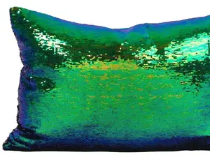 Magical Color Changing Sequin Pillow Cushion - Reversible Throw Pillow for Home Decor