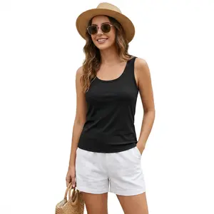 Trending Wide Strap Crop Tank Top • Effortless Summer Style