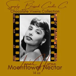 Lena Horne Moonflower Nectar Candle