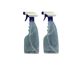 Large Capacity 500ml Refillable Empty Spray Bottles, 2 Pack