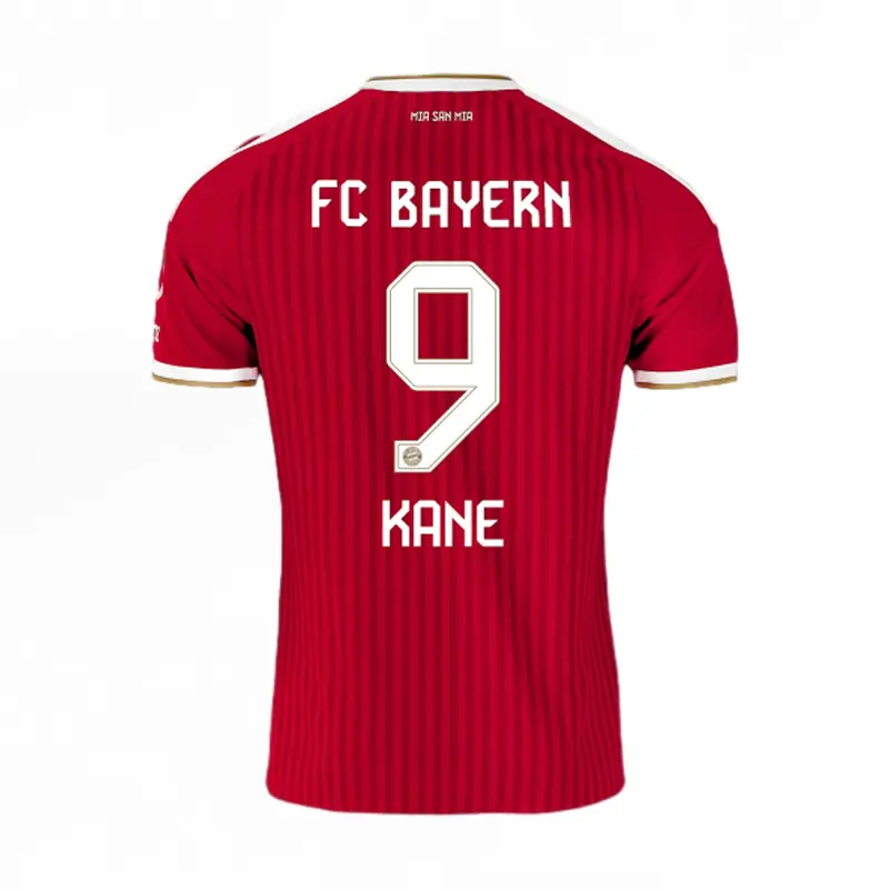 [FULL LOGO] Bavarian Red Soccer Jersey – Lightweight Performance Football Jersey for Adults, Custom Name & Number