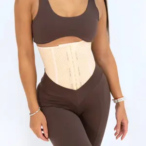 PerfectShape Short Torso Waist Trainer 3 Hook (Nude)