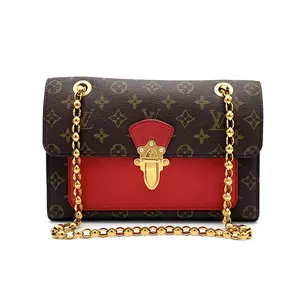 Pre-owned Louis Vuitton Canvas and leather Handbag Victoire Monogram #2445
