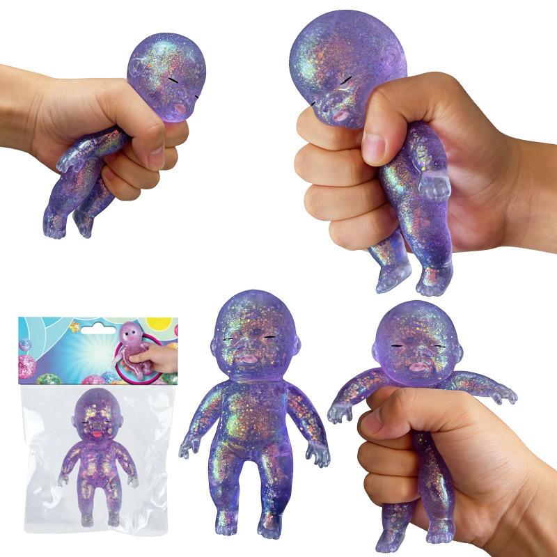 Perfect Gift Best SellerSquishy Toys: Fun Candy Swap – Large Soft Squishy Toy | A large, shiny soft squishy toy, perfect for stretching, squeezing, collecting and trading, and ideal for stress relief and sensory play for both children and adults