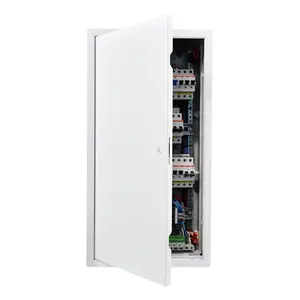 【Summervibes】VEVOR Access Panel for Drywall, 25.3 x 13.3 in Galvanized Steel Access Door, Easy Install Hinged Service Panel with Screwdriver Latch, for Ceiling Plumbing Electrical, 12.4 x 24.4 in Cutout Size White