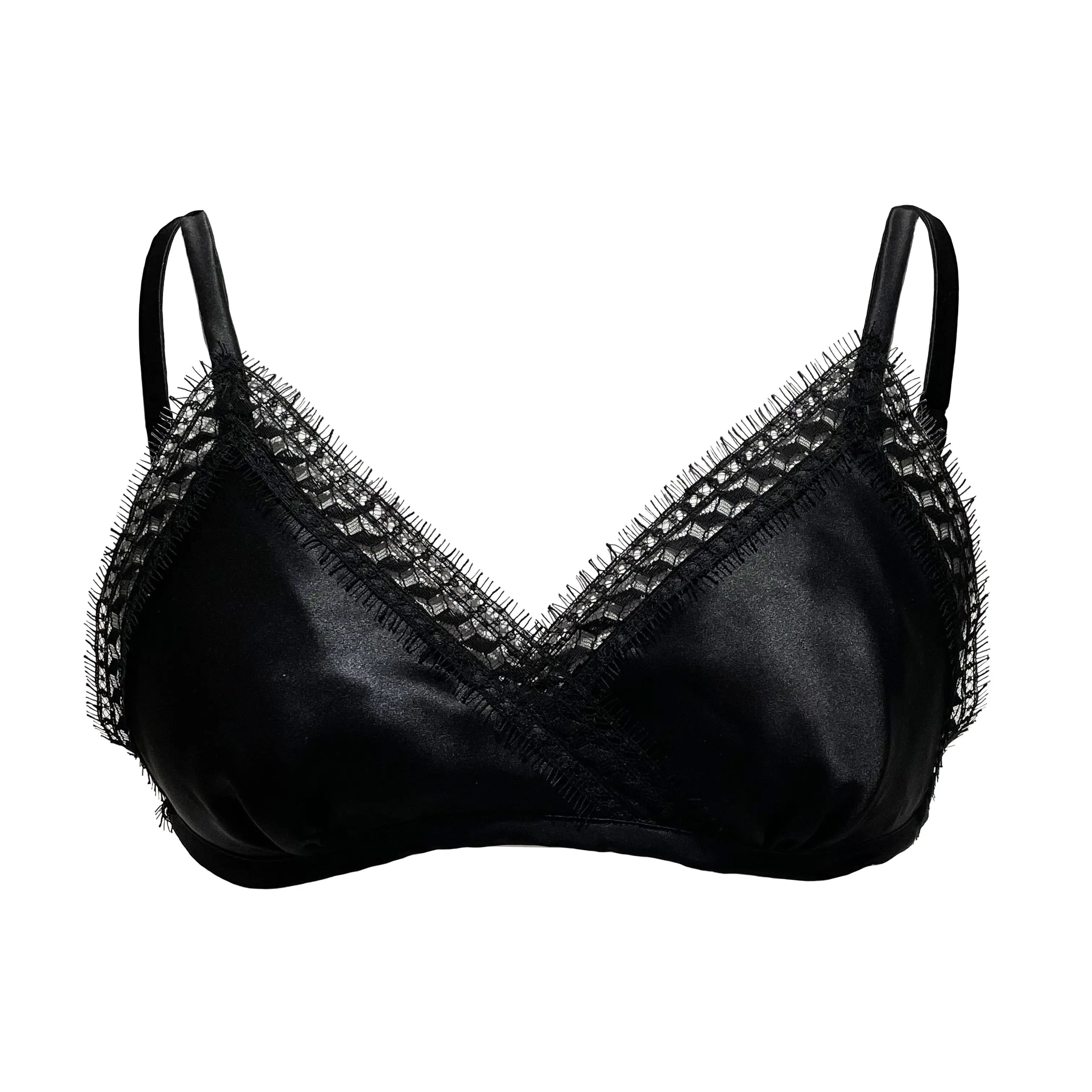 Lenora Silk Lace Bralette