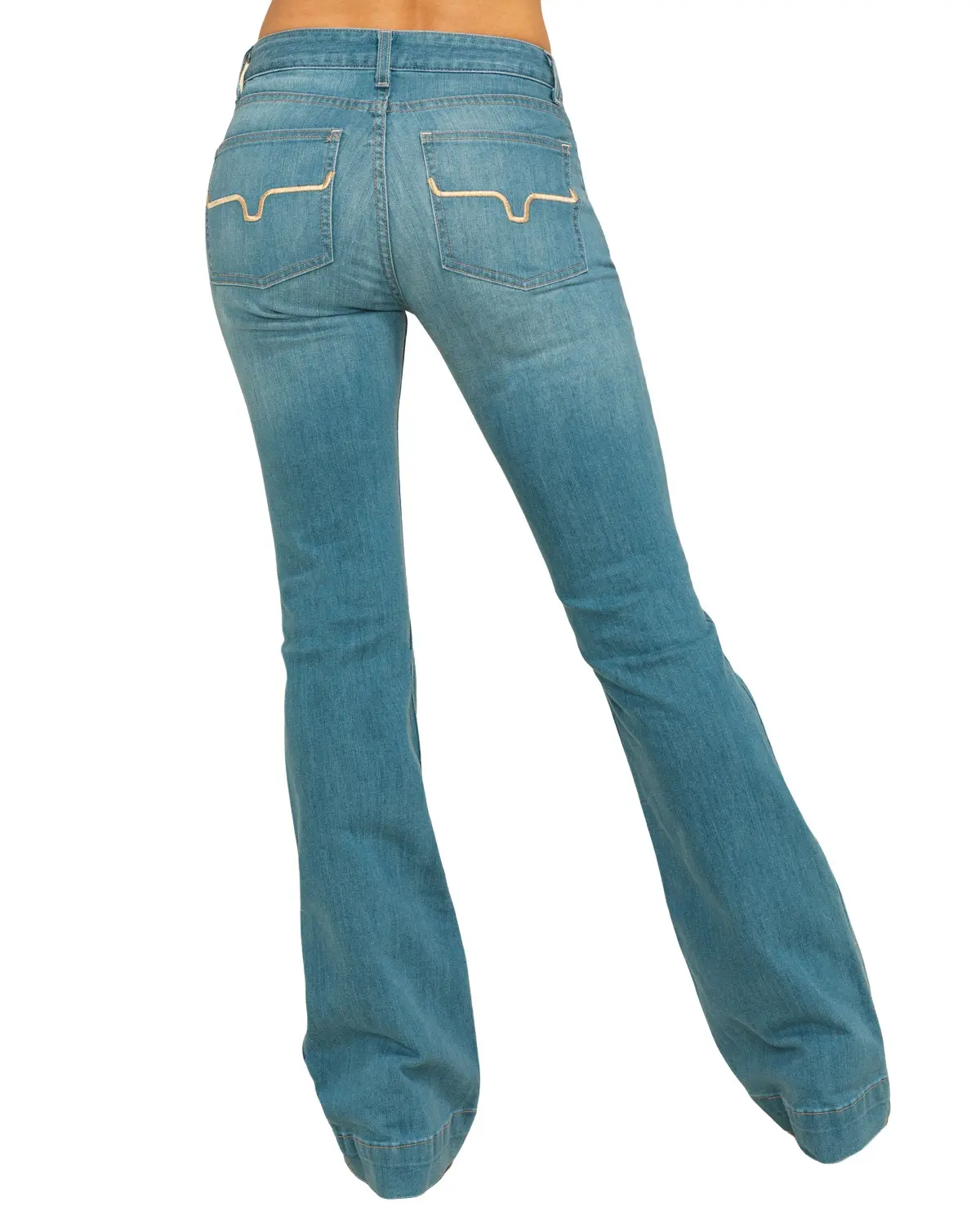 Kimes Ranch Women's Women'S Light Wash Mid Rise Lola Soho Fade Trouser - 121512 Kimes Ranch Women's Women'S Light Wash Mid Rise Lola Soho Fade Trouser - 121512