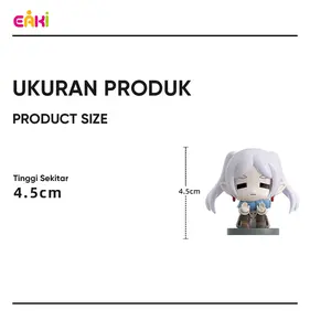 EAKI Licensed Frieren Sitting Blind Box Figures, Cute Chibi Anime Collectible, Rare Hidden Chase Edition, Great Present for Anime Lovers on All Occasions