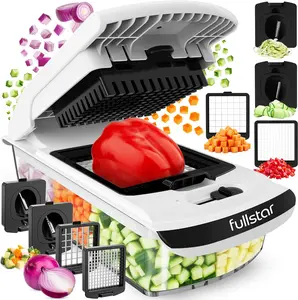 Fullstar The Original Pro Chopper - Vegetable Chopper and Spiralizer, Food Chopper