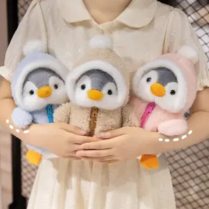 Cute Penguin Design Stuffed Toy, Soft Plush Toy, Huggable Stuffed Animal, Comfort Doll Pillow, Birthday Gift for Girls, Home Decoration, Room Decoration, Kawaii Stuffed Animals