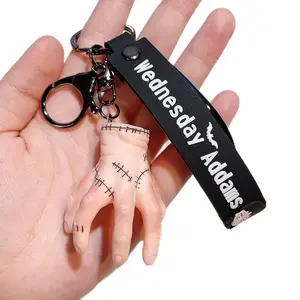 Wednesday Merchandise Keychain Wensday halloween Gifts for Daughter Teen Girls Keychains Birthday Gift