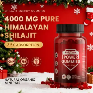 Christmas Eve revelry Shilajit Energy Gummies | 3.5X Absorption | No Added Sugar | Lab Tested | Supports Immune Health | 60 Veggie Capsules | Daily Energy Supplement for Vegans & Vegetarians