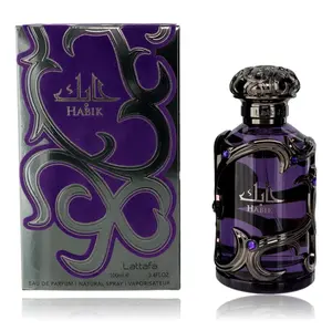 Habik by Lattafa, 3.4 oz EDP Spray for Men Scent Perfume Arabic Inspired Scent Perfume Original