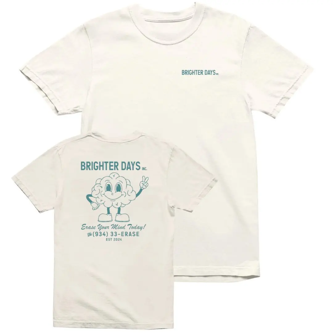 934-33-ERASE T-shirt, Brighter Days Shirt, Ariana Merch, Music Fan