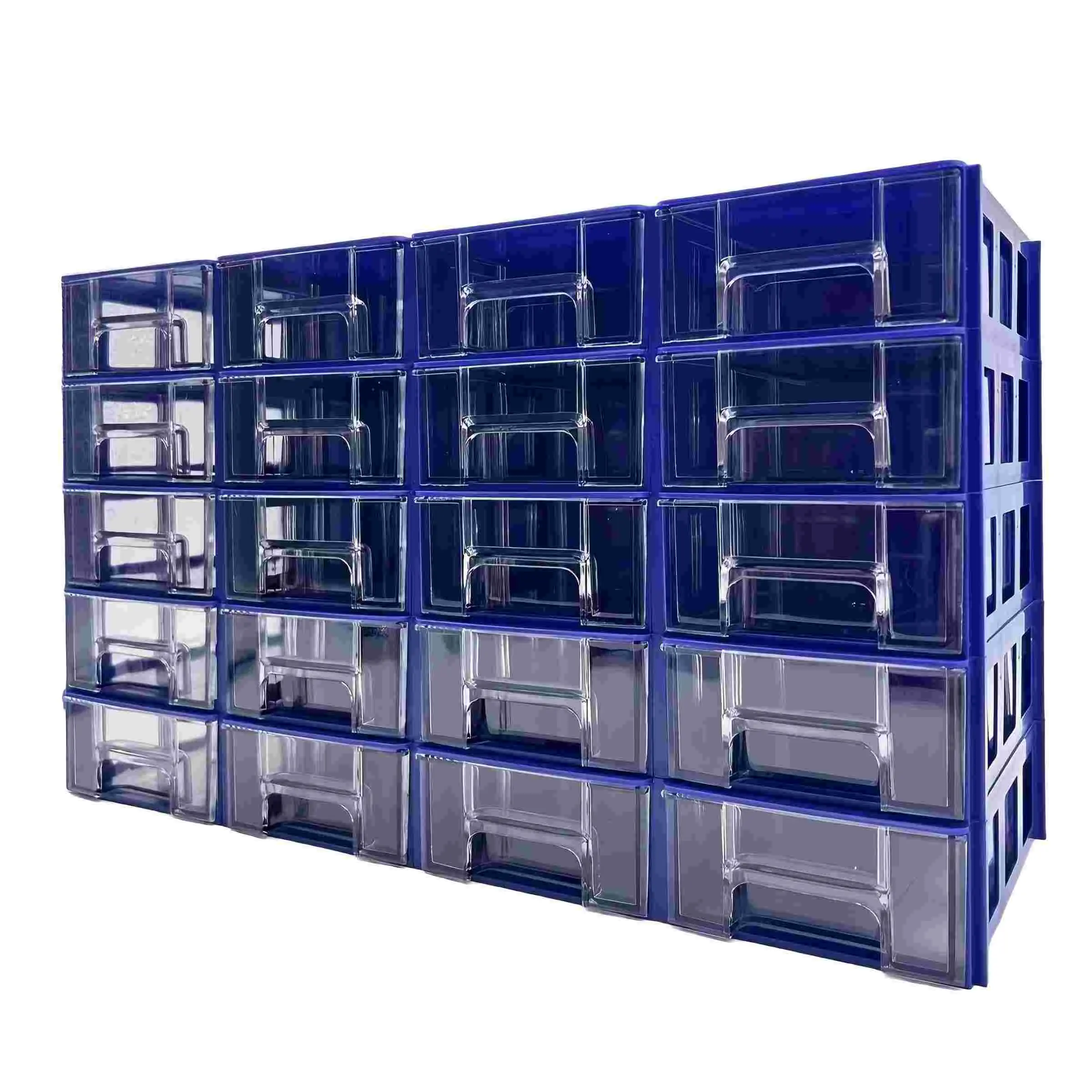 Plastic Storage Box, 20pcs Drawer Type Parts Cabinet, Multi-functional Storage Box, Home Organization & Storage Supplies, Toolbox Storage Box, Tool Storage Container, Tool Organizers, Storage Box Set