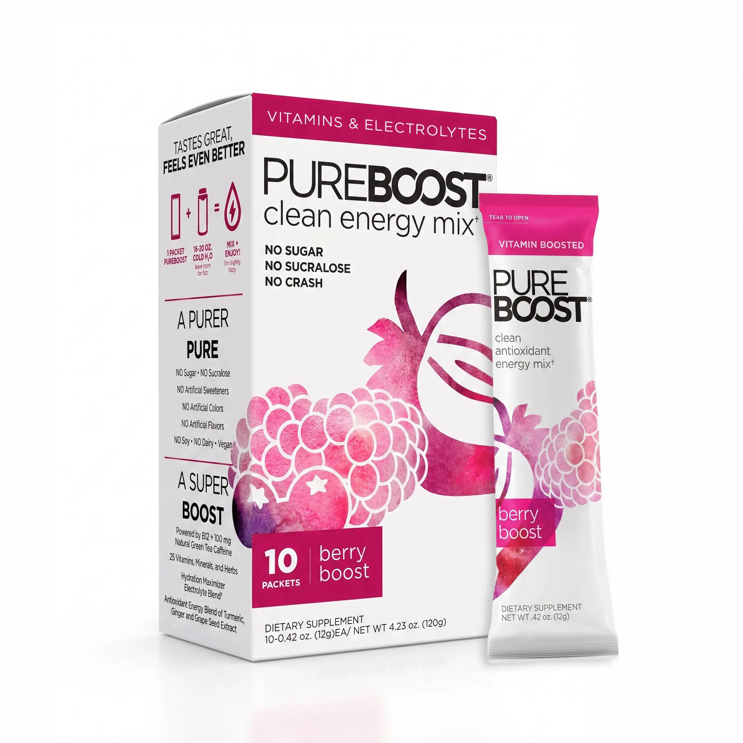 Pureboost Original Berry Boost Energy Drink