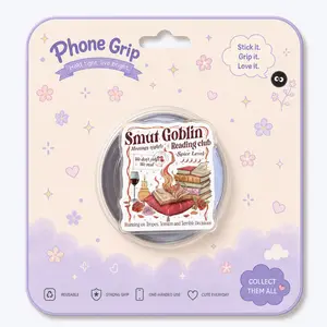 Smut Goblin Reading Club MagSafe Phone Grip, Spicy Book Lover Magnetic Pop Socket Stand for Romance Readers & BookTok Fans