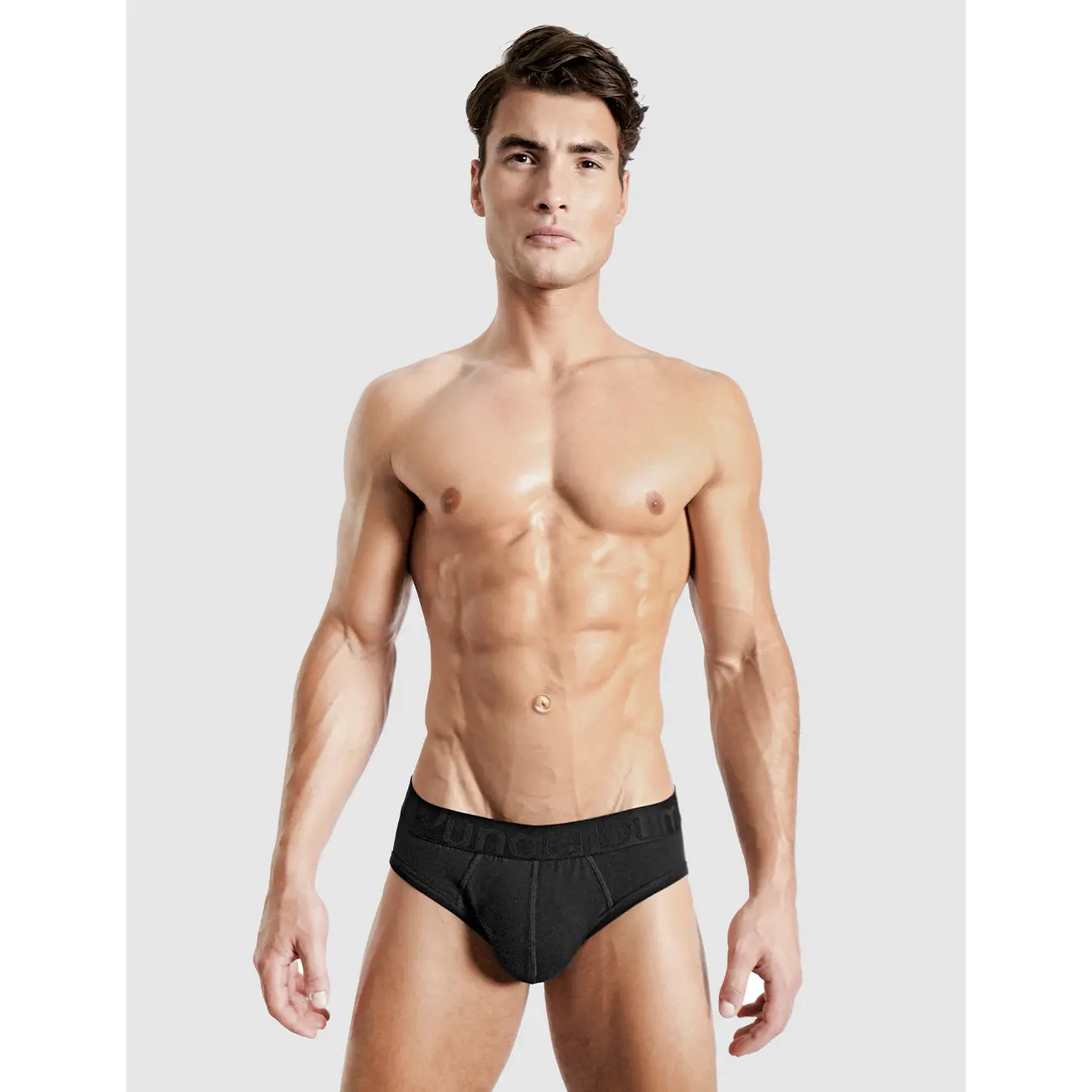 Rounderbum Basic Package Brief Men's Contour Pouch Padded Front Cotton S-XL