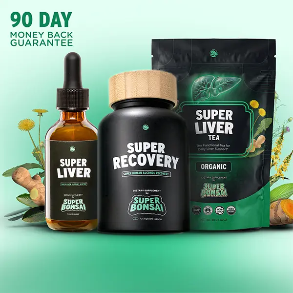Drinker's Bundle - Super Recovery + Super Liver + Super Liver Tea
