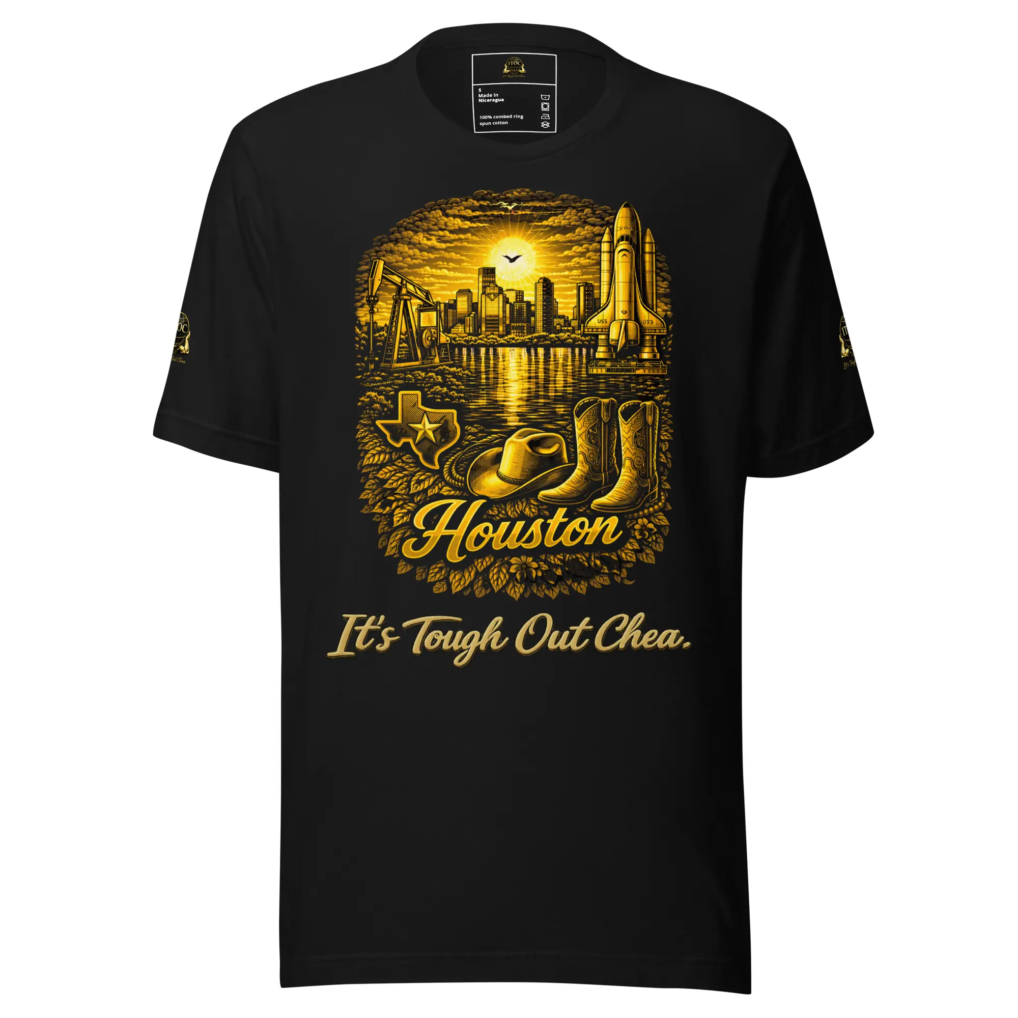 Houston “It’s Tough Out Chea” Lightweight T-Shirt