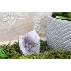 Amethyst with Calcite Inclusion 2.25" x 2.5" x 2.75"