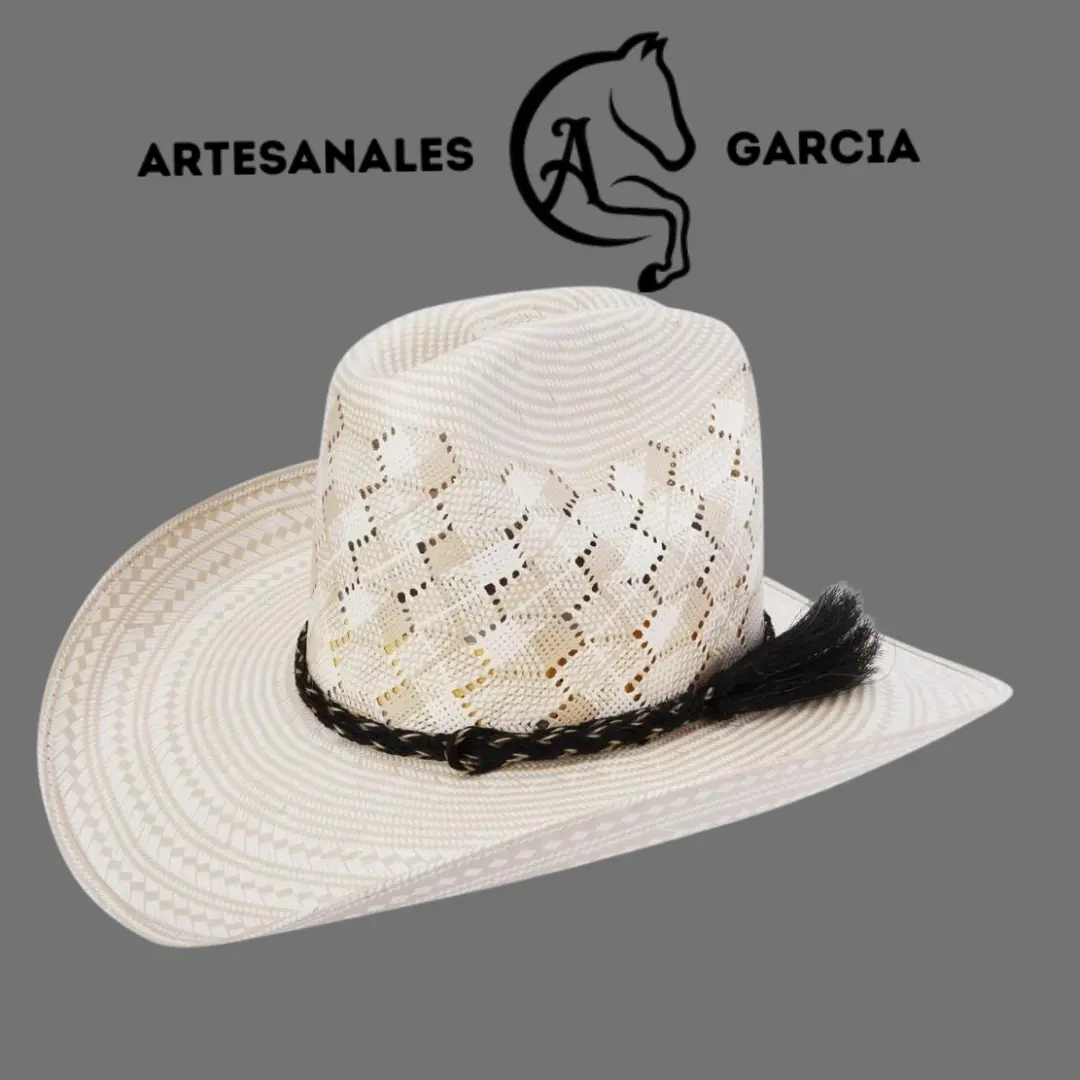 Fine 200X Cowboy Hat, High Crown, Horsehair Hatband, WD 684