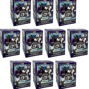 #1 Pick Your Number Break - 10x Optic Football Blasters