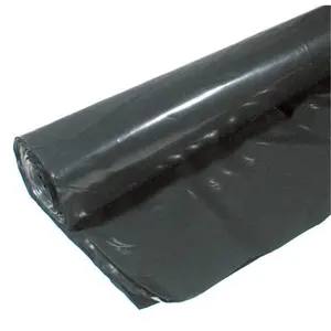 Warp Brothers 10ft. X 25ft. 4 ML Black Plastic Sheeting