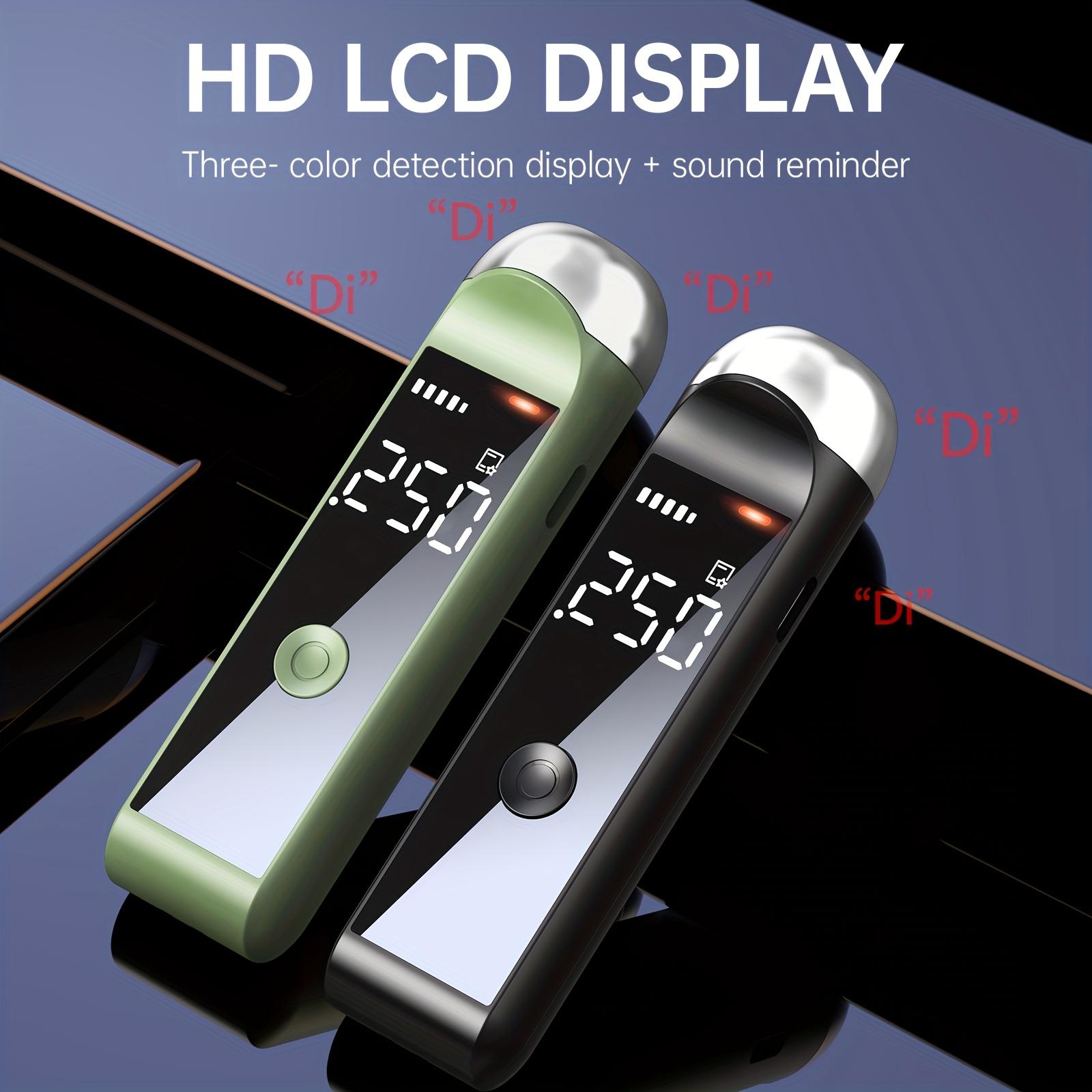 Handheld Digital Sensor Device with LCD Display, USB-C Rechargeable, Compact & Easy-to-Use for Everyday Personal Use