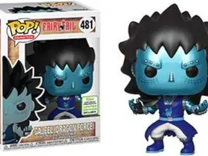 Funko Pop Animation! Fairy Tail - Gajeel (Dragon Force) 2019 Spring Convention Limited Edition Vinyl Bobblehead Figure Collectible 3.75 Inches Tall Premium Quality Gift for Fans