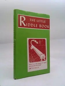 USED Book - The Little Riddle Book by henry r. martin (Hardcover) - english