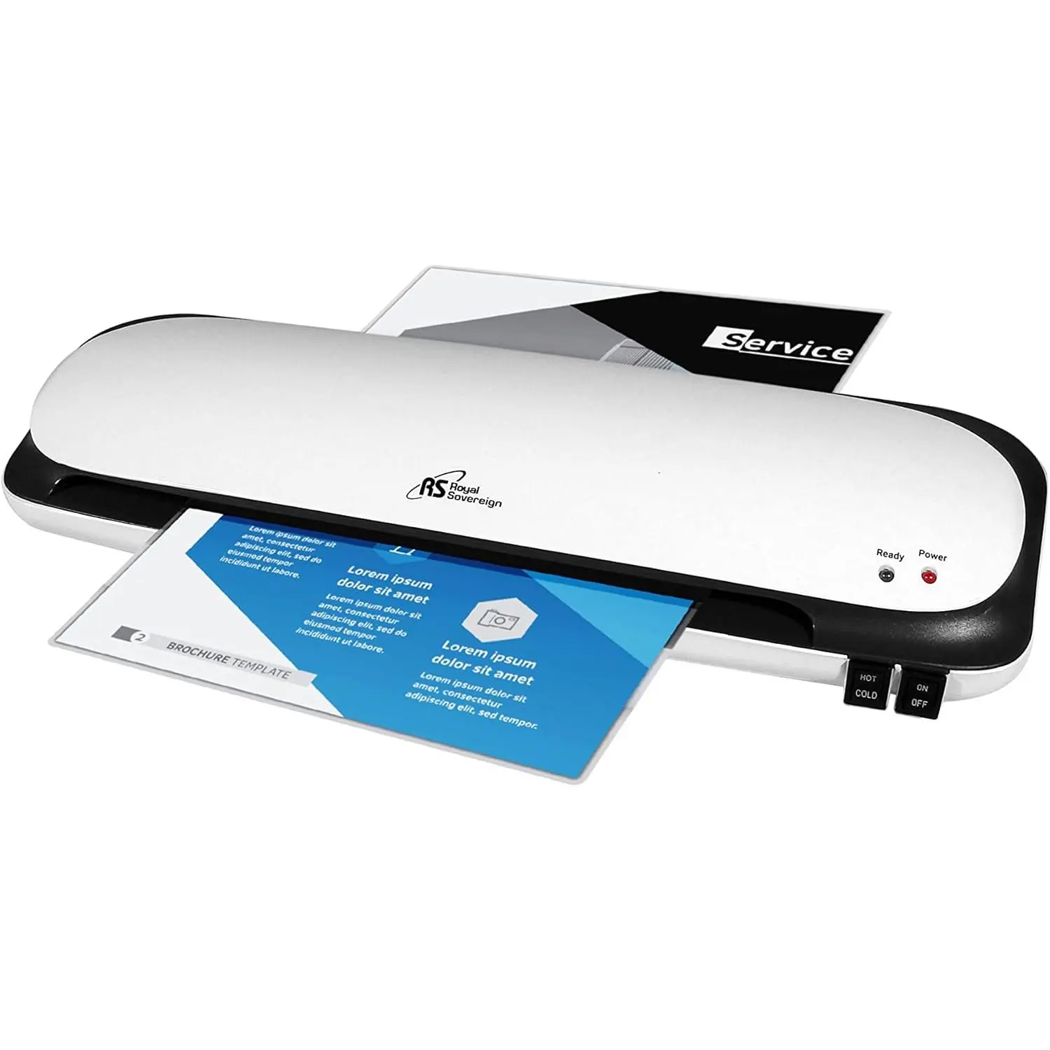 Royal Sovereign 12" Desktop Laminating Machine with Jam Release Lever CL-1223 , White