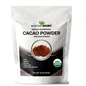 1 Lb (16 Oz ) Usda Organic Raw Cacao Powder,100% Pure, All Natural,Always Fresh