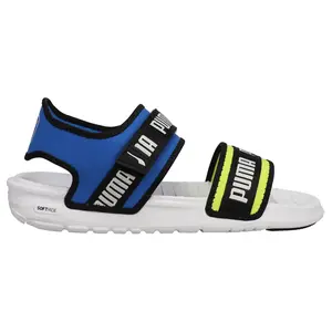 PUMA Womens Softride Strappy Casual Sandals Casual - Blue, White PUMA Womens Softride Strappy Casual Sandals Casual - Blue, White