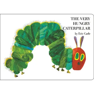 The Very Hungry Caterpillar -- Eric Carle - Board Book