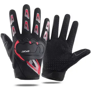 Anti-Slip Breathable Gloves - Outdoor Cycling Full-Finger Gloves for Cycling, Driving, and Mountain Biking, Suitable for All Weather Conditions