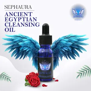 Sephaura - Ancient Egyptian Cleansing Oil | Enjoy a Flat 25% Off | $35 (Shipping Included) Available in Scented form. Perfect for your Daily Gentle Care and Cleansing Chakras
