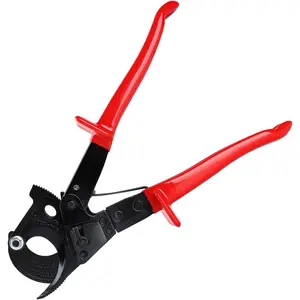 Wire Cutters, Ratchet  Wire , Heavy Duty  Copper Ratchet   for  Electrical Wire Up to 240mm2  Pliers for Electricians, Electrical Work and  DIY