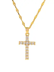 Adriana Cross Necklace
