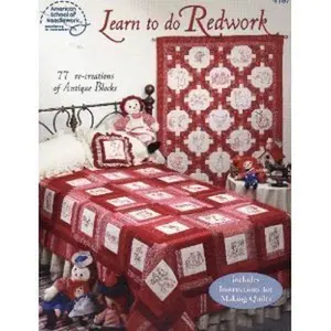 USED Book - Learn to Do Redwork by rita-weiss-american-school-of-needlework (Paperback) - english